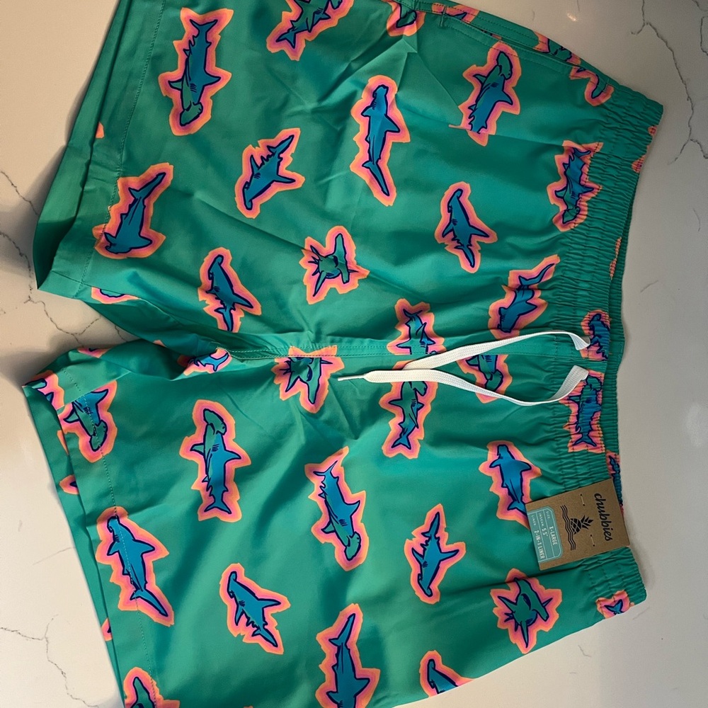 Chubbies- Appex Predator Swim Trunks- XL New with tags